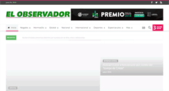Desktop Screenshot of elobservadormexico.com