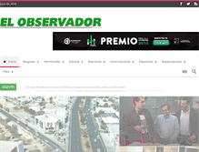 Tablet Screenshot of elobservadormexico.com